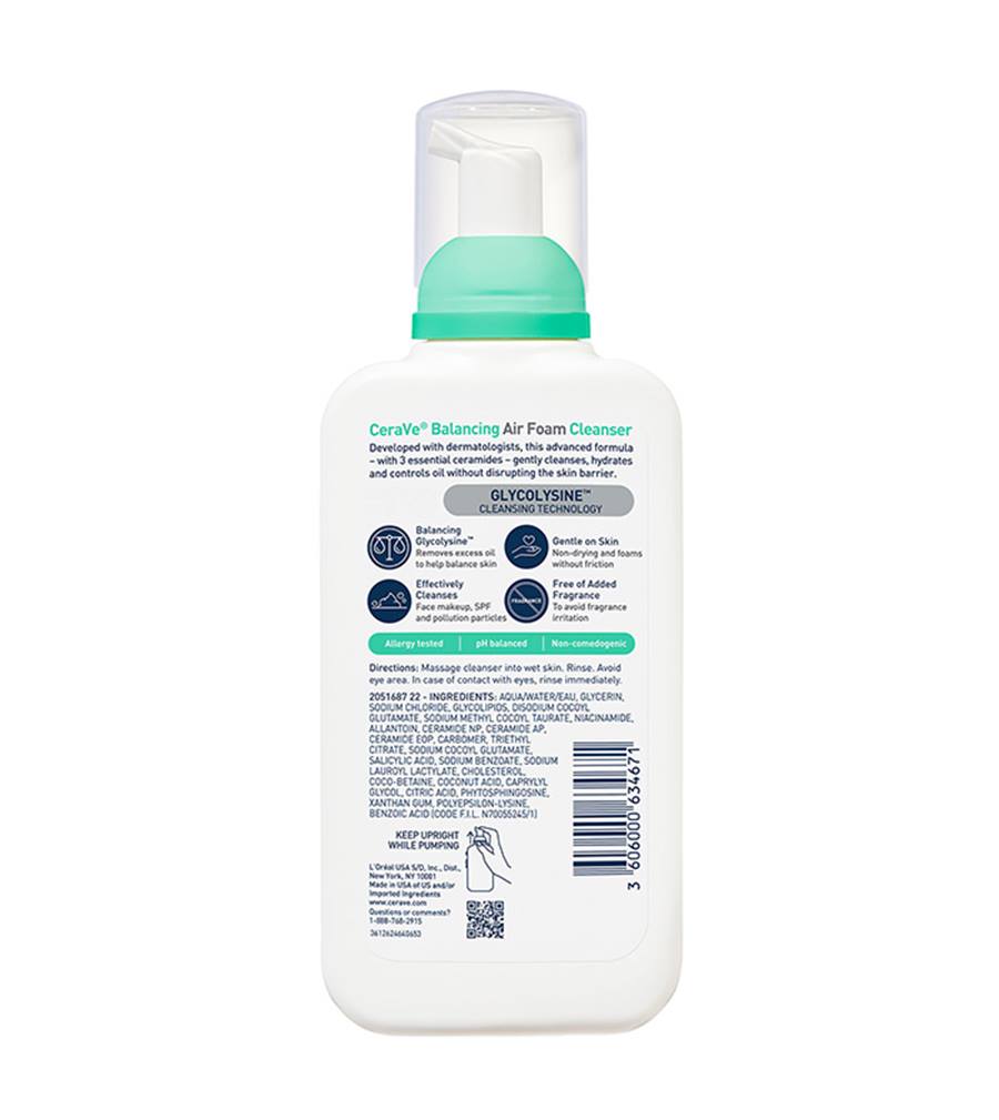 Balancing Air Foam Facial Cleanser