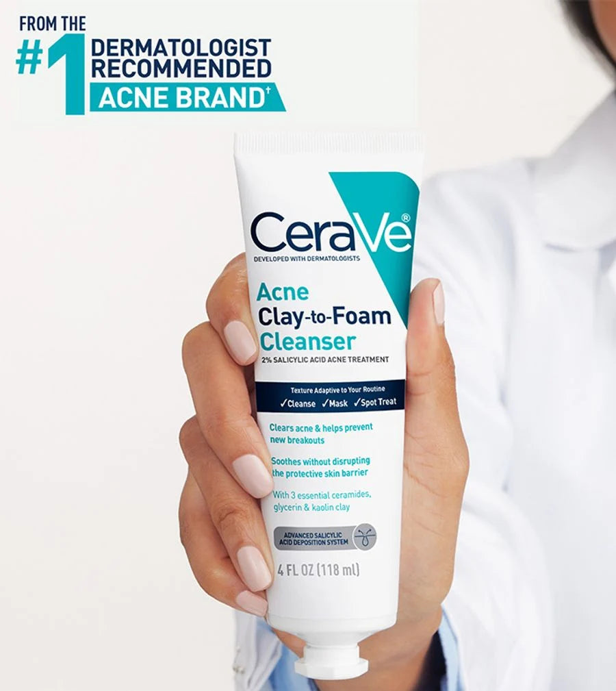 Acne Clay To Foam Cleanser